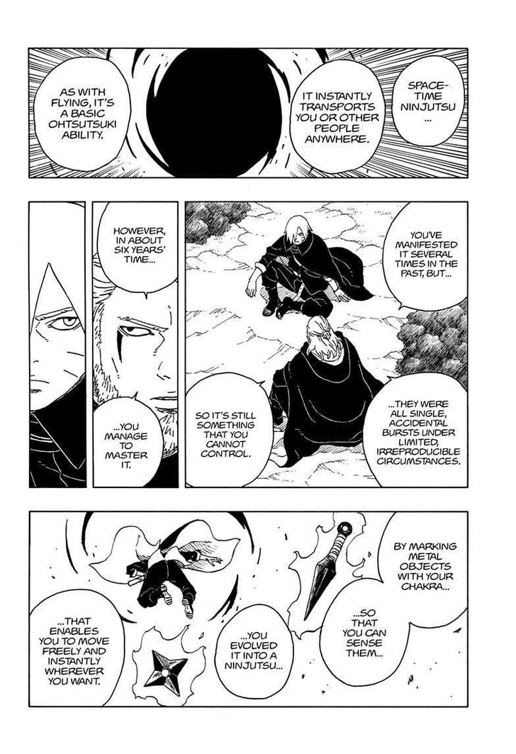 Two Blue Vortex explains Boruto's new cool technique 1 Two Blue Vortex explains Boruto's new impressive technique - Image 1.