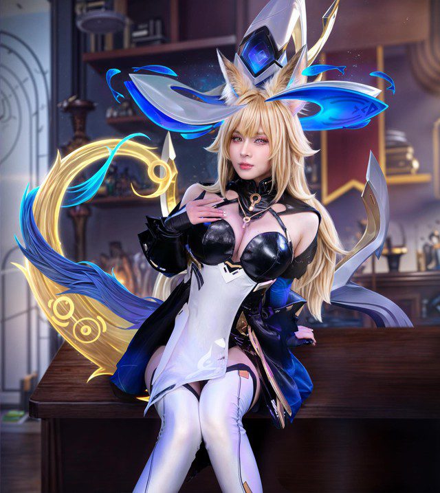 Posting sexy cosplay photos, Quỳnh Alee leaves male fans "unrecognizable." 3 Liliana Cosplay