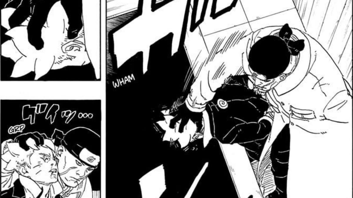 Ibiki Morino interrogating Boruto An old character from Naruto criticized after Boruto: Two Blue Vortex chapter 14- Image 1.
