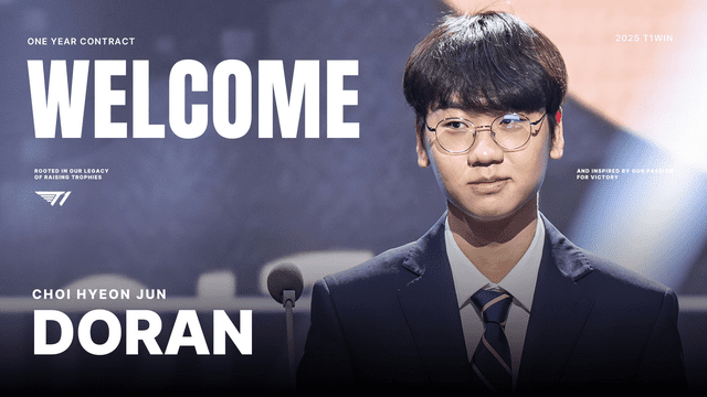 Doran vừa gia nháºp T1 đã dÃnh "kiếp nạn" Doran Faces Challenges After Joining T1