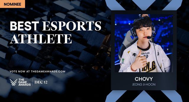 Nominated for Best Esports Player Nominated for Best Esports Player