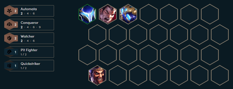Starting Composition for TFT Starting Composition for TFT