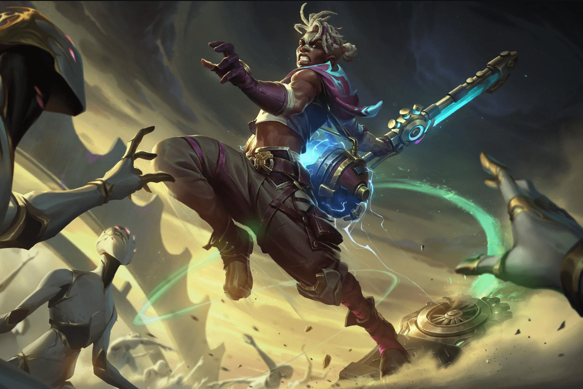 Arcane Ekko skin performance issues Arcane Ekko skin performance issues