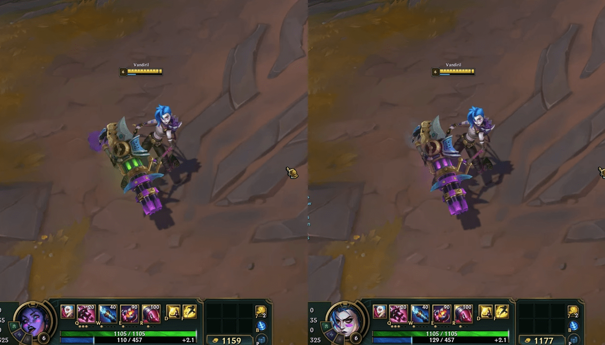 Two out of three forms of this skin are nearly identical Two out of three forms of this skin are nearly identical