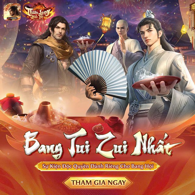 Heavenly Dragon and Eight Swords VNG: Exciting with a series of guild activities and awesome gifts 4 Thiên Long Bát Bộ VNG: Engaging with various guild activities