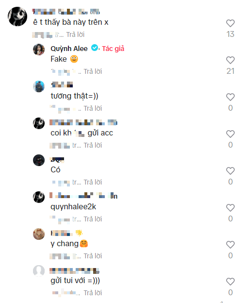 Suspicions of Quỳnh Alee's account being faked, with malicious actors exploiting and spreading 18+ "face-swapped" images for ulterior motives 5 Quỳnh Alee's Visual Style