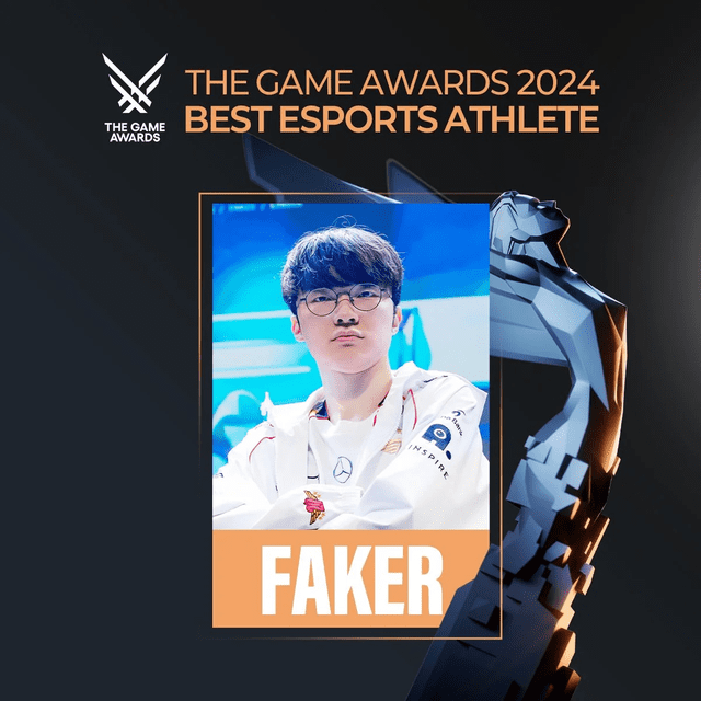 Faker and T1 have excelled in major Esports categories at The Game Awards 2024. Artificial intelligence evaluation of Faker at LCK Awards 2024.