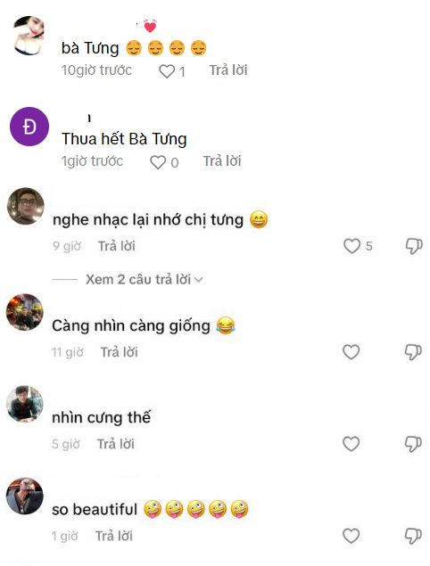 The rising girl only shakes her hips and attracts 1.3 million views, fans remember the famous clip of Ba Tung 3 Fan comments on Vietnamese social media