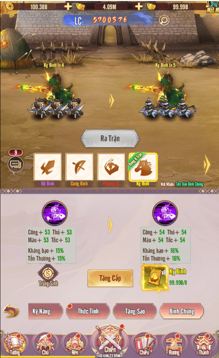 Hot game Chân Vương 3Q Mobile officially launched on December 26 5 Chân Vương 3Q Mobile