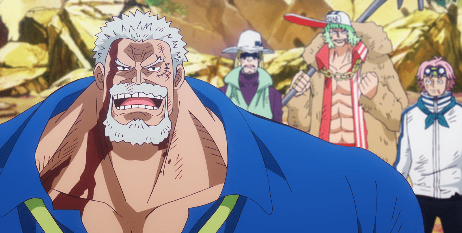 Garp with His Squad During the Assault One Piece: The Ultimate Battle of the Elbaf Arc Will Mirror Marineford