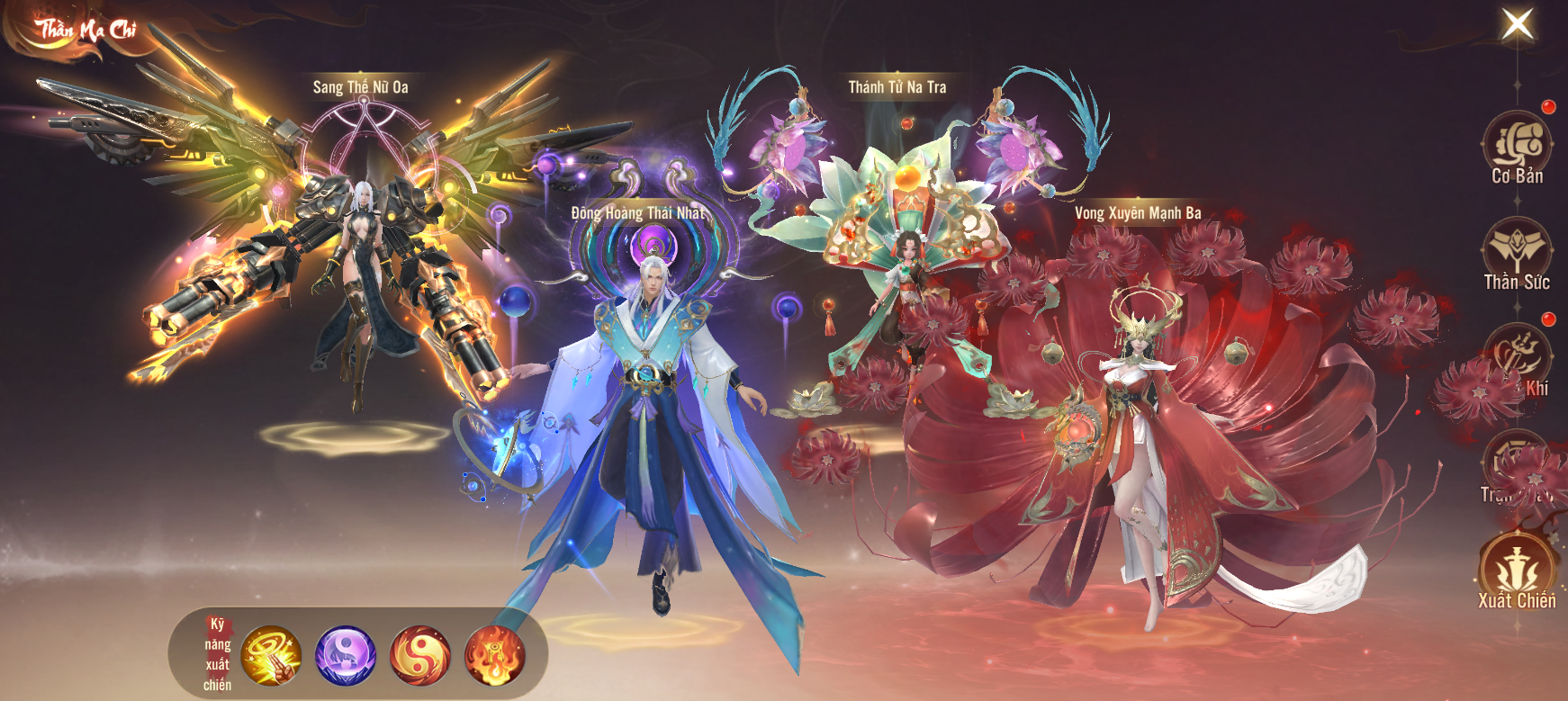 Character Classes in Thần Ma Loạn Vũ - Vplay Character Classes in Thần Ma Loạn Vũ - Vplay