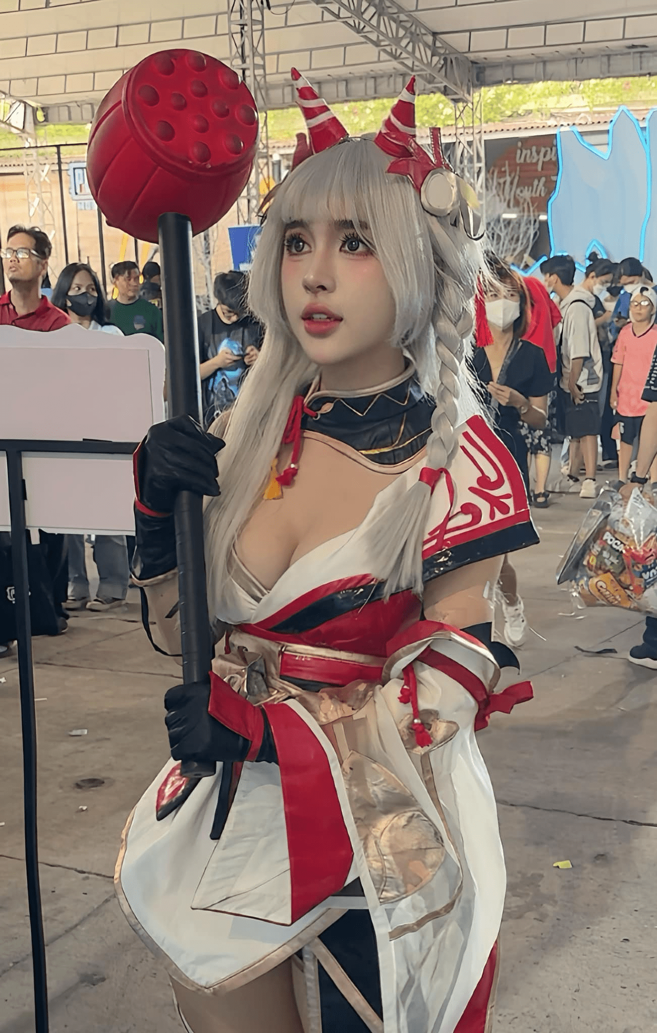 Tú Anh Susu at the PUBG Mobile event Tú Anh Susu at the PUBG Mobile event