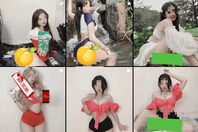 No stopping, social media hot girl continues to disregard inappropriate clothing, covertly advertising for banned website 1 photo-1735534328845