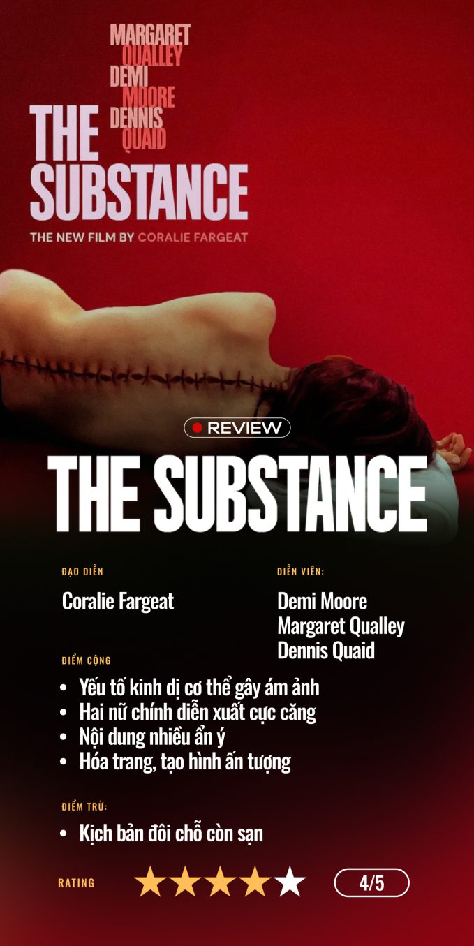 The Substance: An 18+ Film So Shocking It Sends Chills Until the Last Minute 7 The Substance: A film that transcends the horror genre.