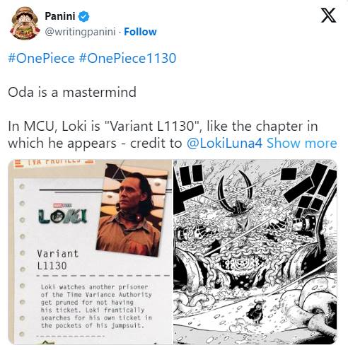 One Piece Chapter 1130 Contains an Incredible Reference Related to the Marvel Universe 2 One Piece Chapter 1130 contains a striking visual reference related to the Marvel universe - Image 2.