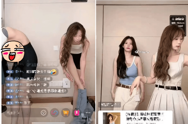 Livestream selling clothes, female streamer faces incidents Livestream selling clothes, female streamer faces incidents