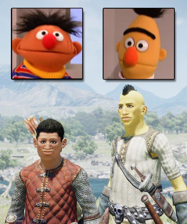 Unique photo series recreating "real" characters in the virtual gaming world 21 11 ernie amp bert from sesame street 1475325162502