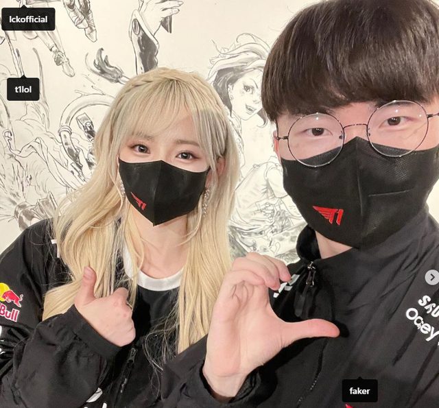 She is a rare beauty that makes Faker change his usual pose. Goddess Vibe