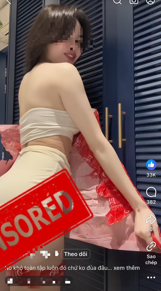 The trend of wrapping tape around oneself, hot girl goes live to "explain" 3 Tape wrapping trend hot girl live