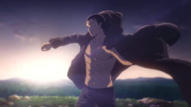 Eren Yeager in Attack on Titan Eren Yeager in Attack on Titan