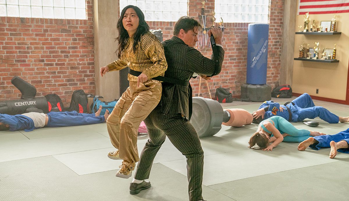 Global box office hit: Dominating 74 countries, the main couple delivers comedy 3 Jackpot! features a comedic pairing of Awkwafina and John Cena.