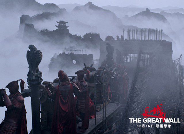 The highest-paid lead actor in Chinese films turns out to be... an American 1 The Great Wall film still. Image: Sina.
