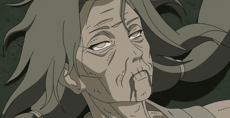 Tsunade's true appearance Tsunade's aged look