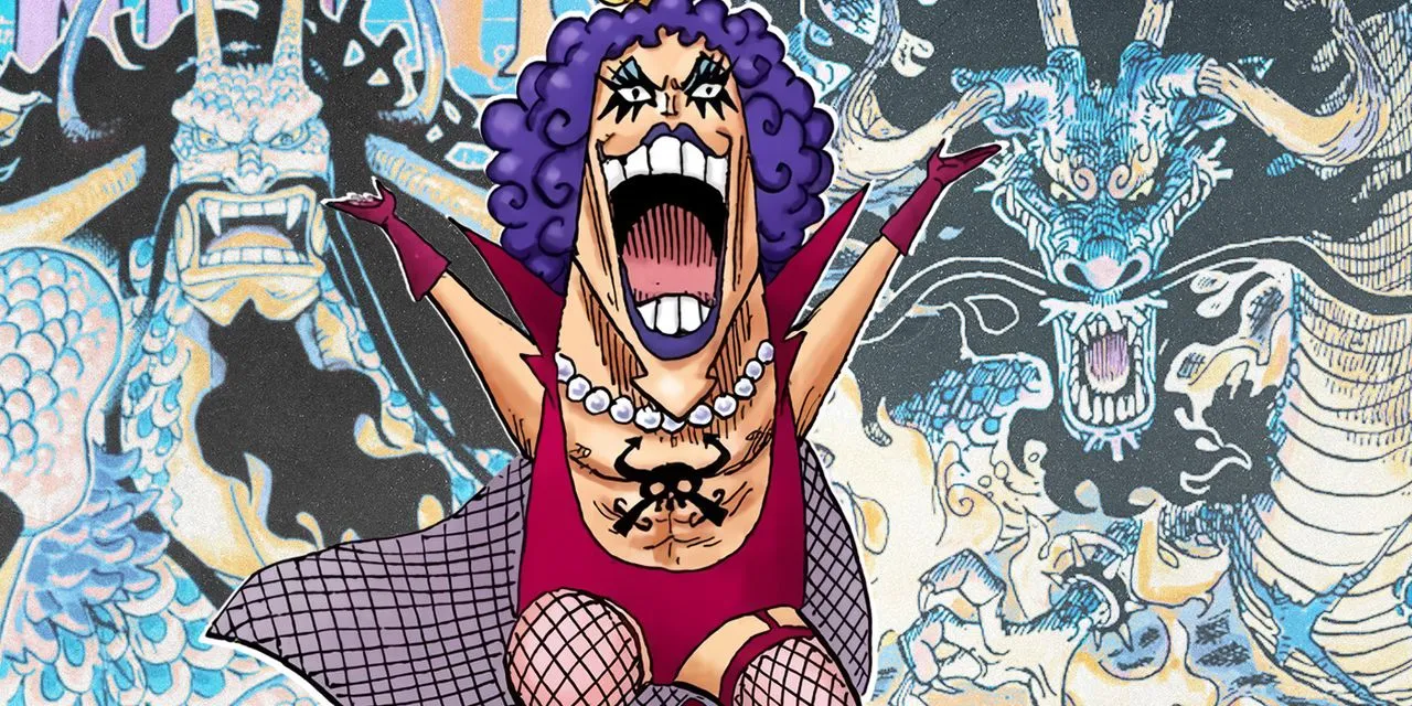 One Piece: Eiichiro Oda Draws Ivankov in Kaido's Dragon Form 2 Ivankov's Opportunity