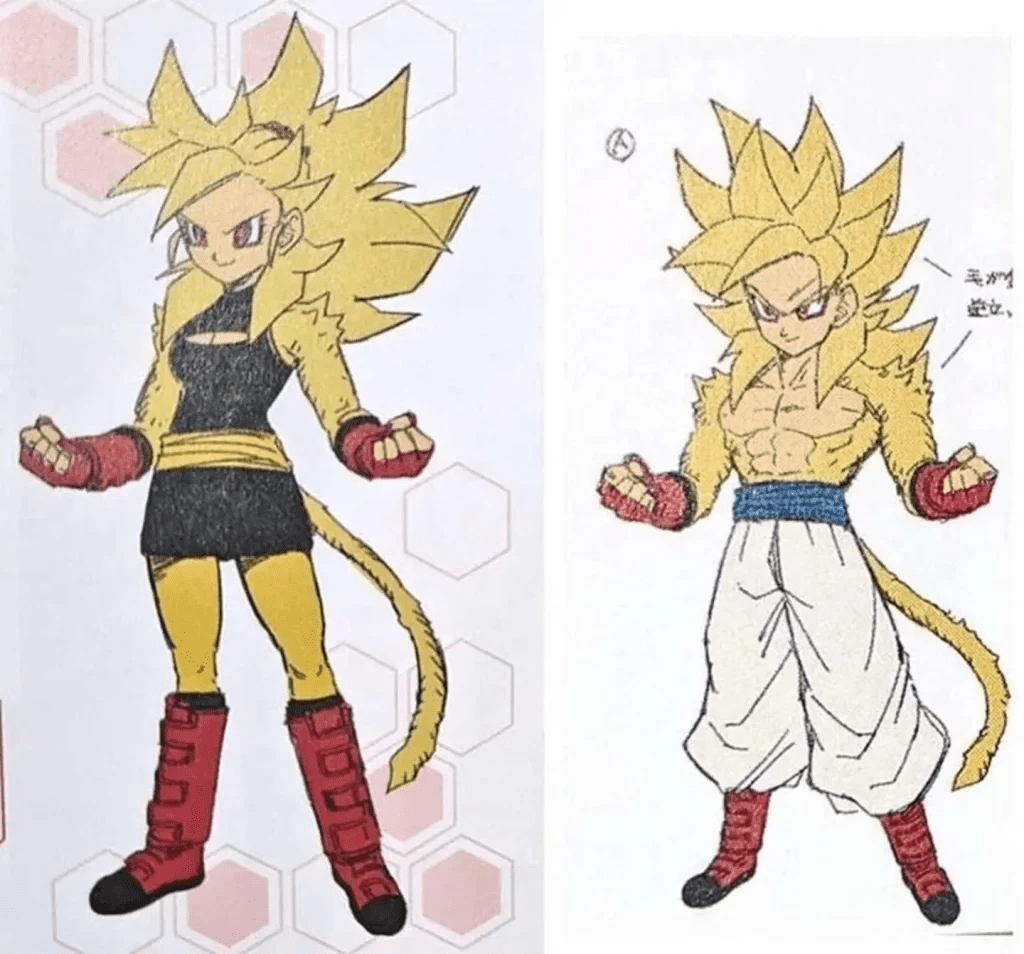 Super Saiyan 4 Design Super Saiyan 4 Design