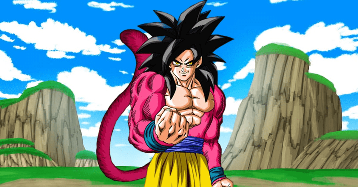 What Goku's Original Super Saiyan 4 Color Will Look Like in Dragon Ball GT 1 Super Saiyan 4