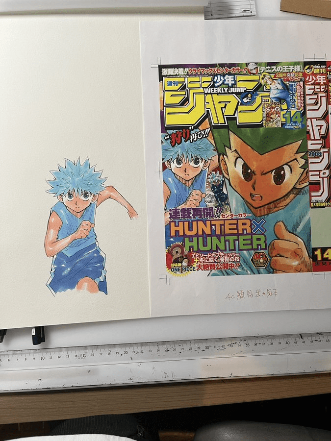 Hunter x Hunter author shares new Neferpitou sketch 2 Togashi's Illustrations