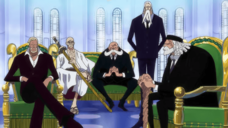 Fan Theories About the Five Elders Explode After Chapter 1119 of One Piece 1 Warcury plunges into the sea