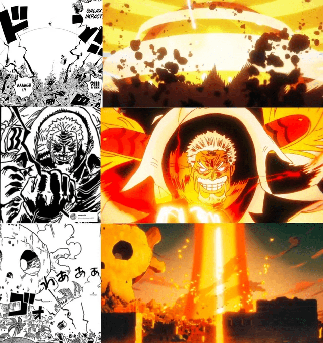 Galaxy Impact of Garp in manga and anime Galaxy Impact of Garp in manga and anime