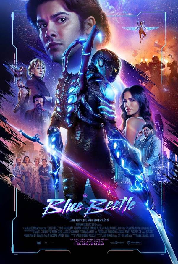DC's new blockbuster "Blue Beetle" reveals an exciting new trailer 3 New trailer release for Blue Beetle