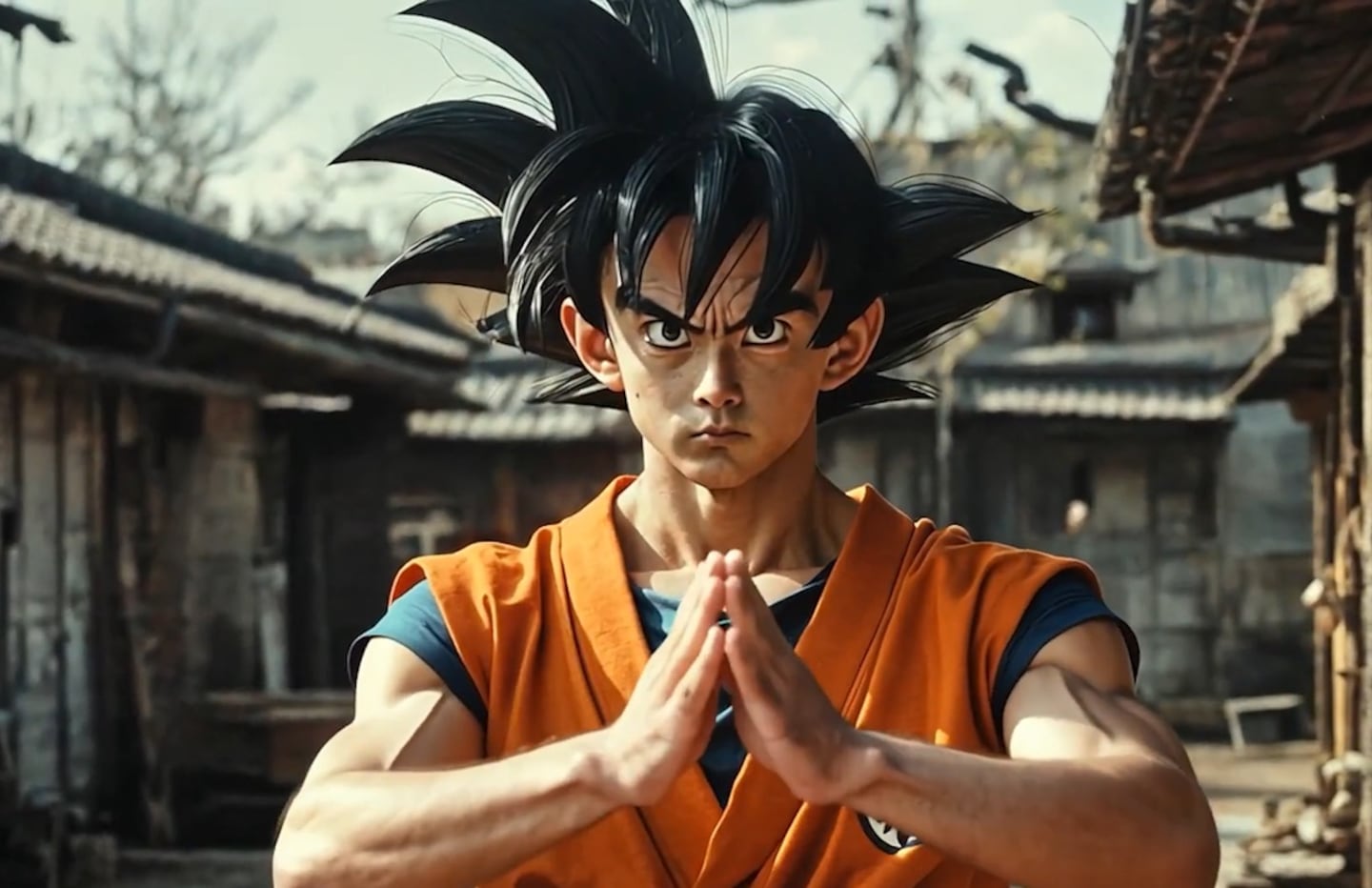 Goku AI Reimagining the Z Fighters in Dragon Ball live-action from the 1950s - Image 5.