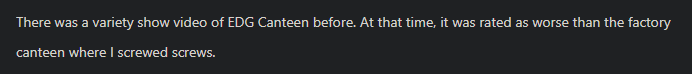 Criticism of EDG's current state Criticism of EDG's current state
