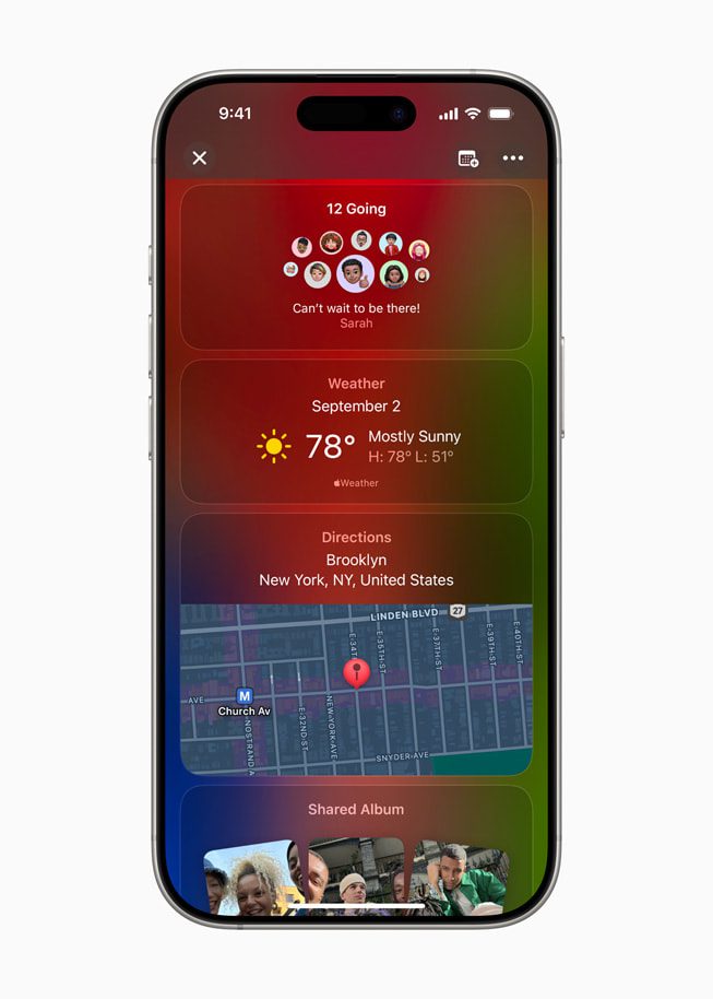 Apple launches Apple Invites - a unique feature to help users organize events Apple launches Apple Invites - a unique feature to help users organize events