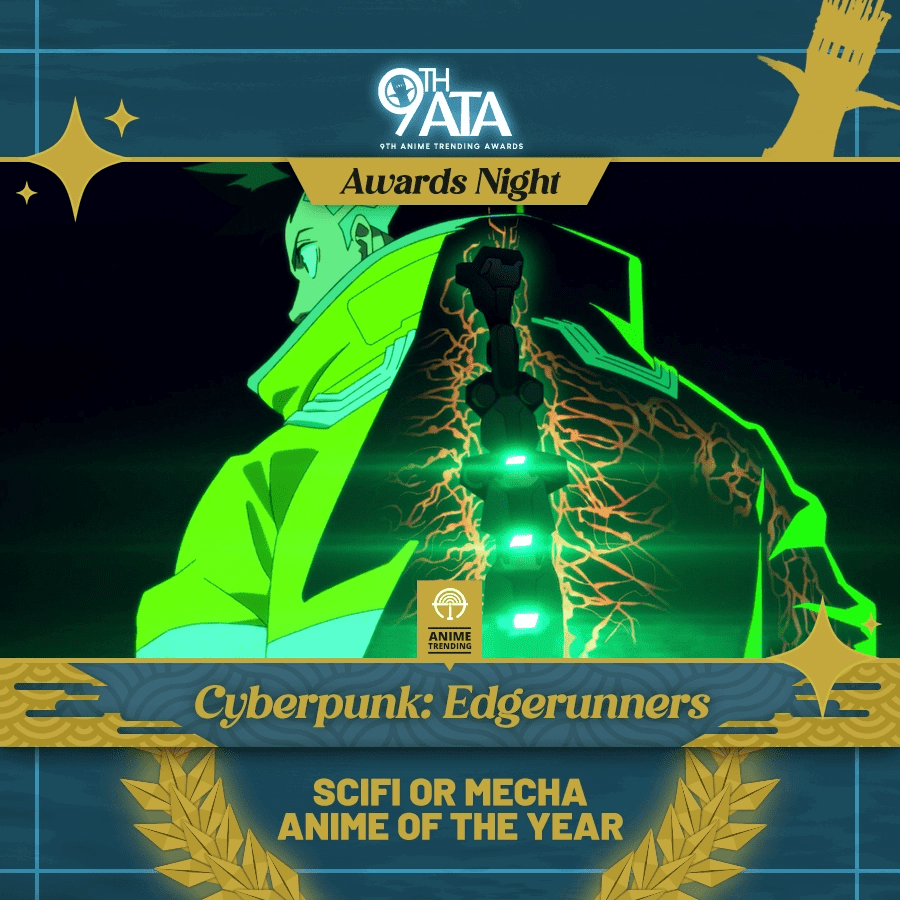 Cyberpunk: Edgerunners was awarded 'Best Mecha or Sci-Fi Anime' in 2022