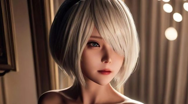 NieR: Automata: AI-generated 2B is a stunningly realistic character