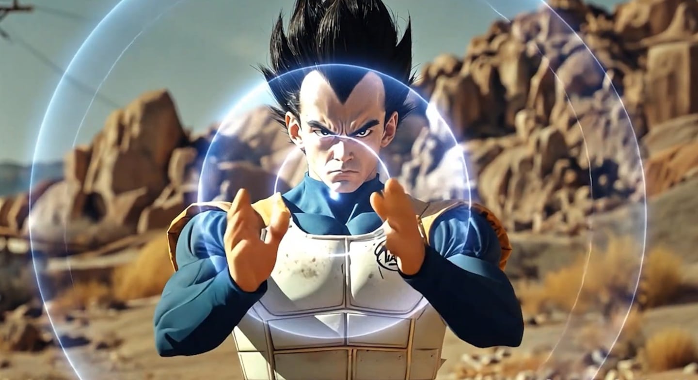 Vegeta AI Reimagining the Z Fighters in Dragon Ball live-action from the 1950s - Image 4.