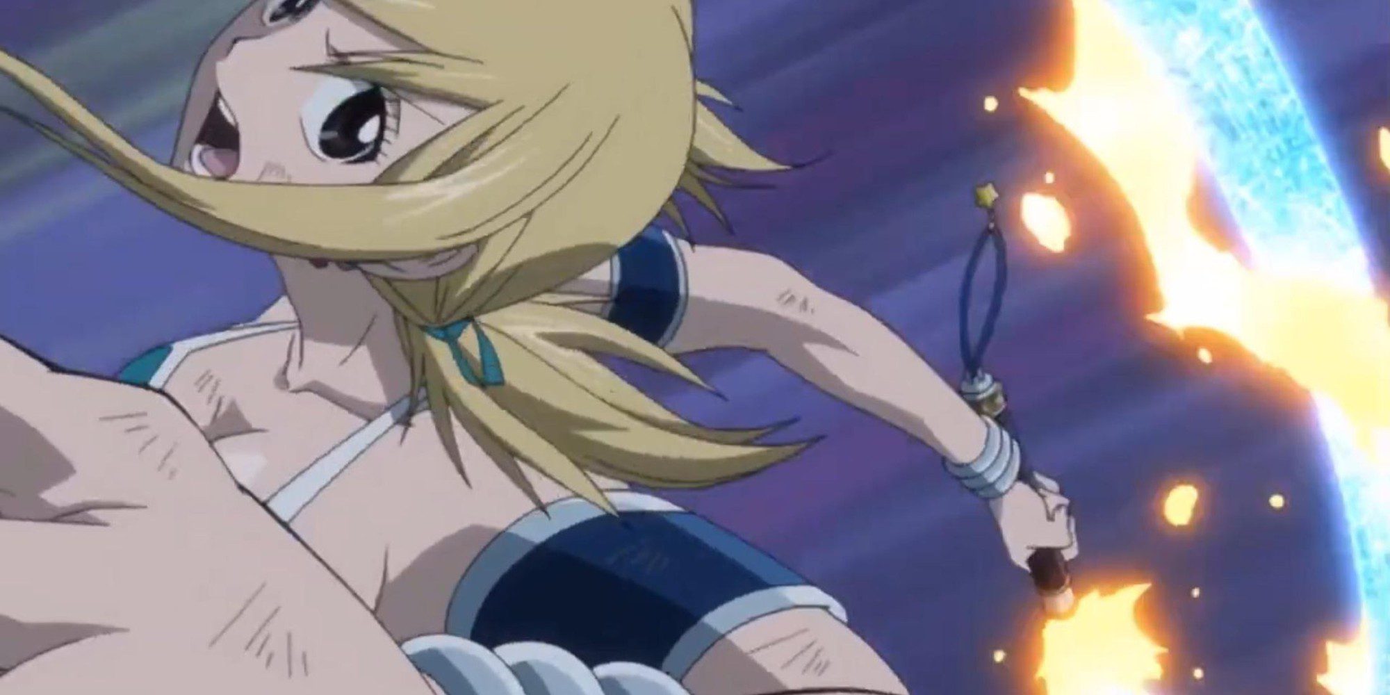 Ranking the Best Anime Fighting Characters with Whips 4 Lucy Heartfilia from Fairy Tail with her whip.