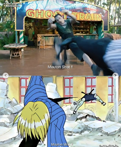 Fight scene in One Piece Fight scene in One Piece