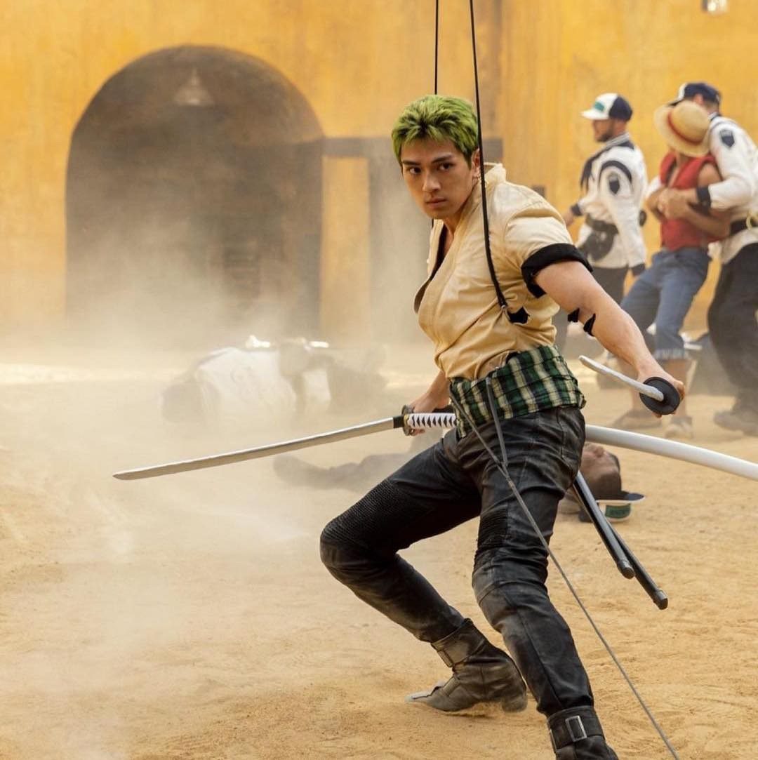 The actor playing the pirate hunter Zoro in the One Piece movie is causing a sensation for appearing as if he stepped out of the comic into real life 8 Roronoa Zoro in One Piece Live Action