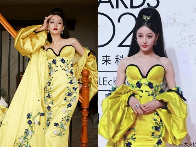 Lệ Nhiệt Ba's most glamorous appearance of the year. Lệ Nhiệt Ba's most glamorous appearance of the year.