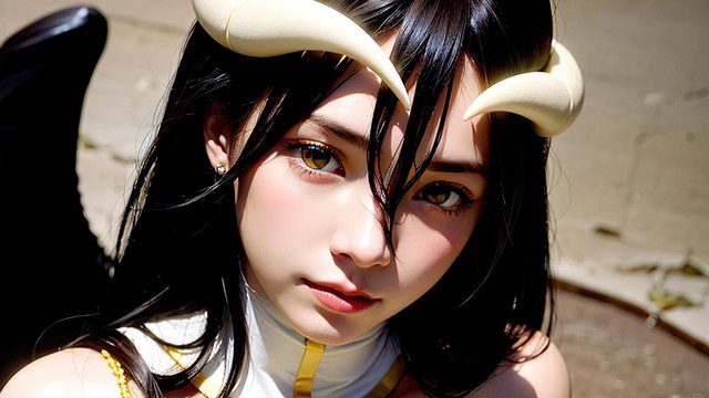 AI shows how Albedo in Overlord would charm in real life 1 AI could transform Albedo from Overlord into a reality