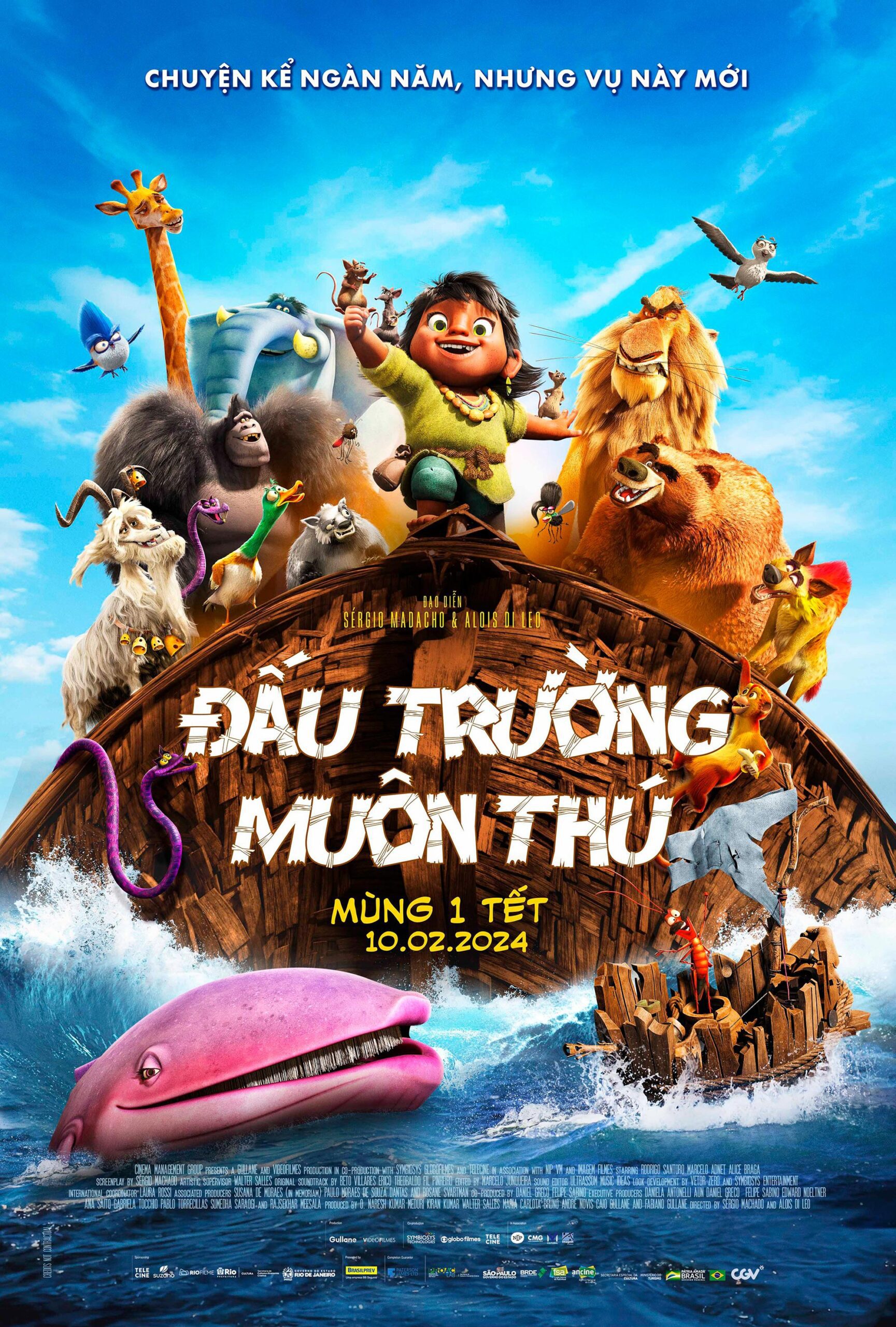 February brings a wonderful cinematic feast to the audience 4 Noah's Ark