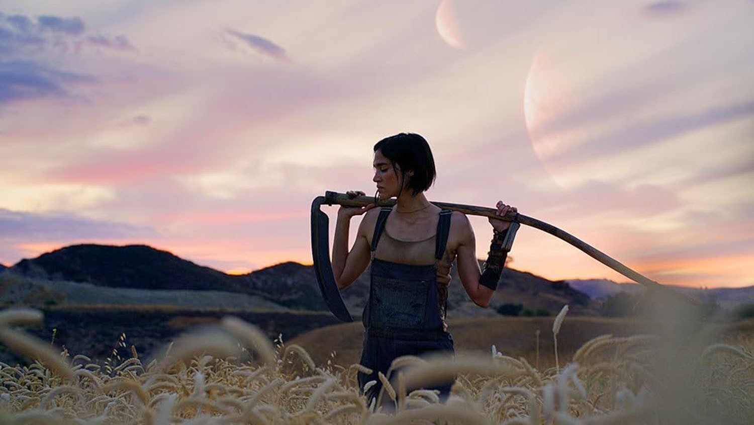 Sofia Boutella as Kora in Rebel Moon. Sofia Boutella as Kora in Rebel Moon.
