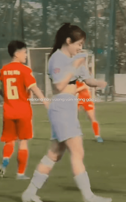 Just a Moment, the Female Athlete Made Many Spectators "Swoon" 1 screenshot 2025 02 24 100657 1740372606424113285375