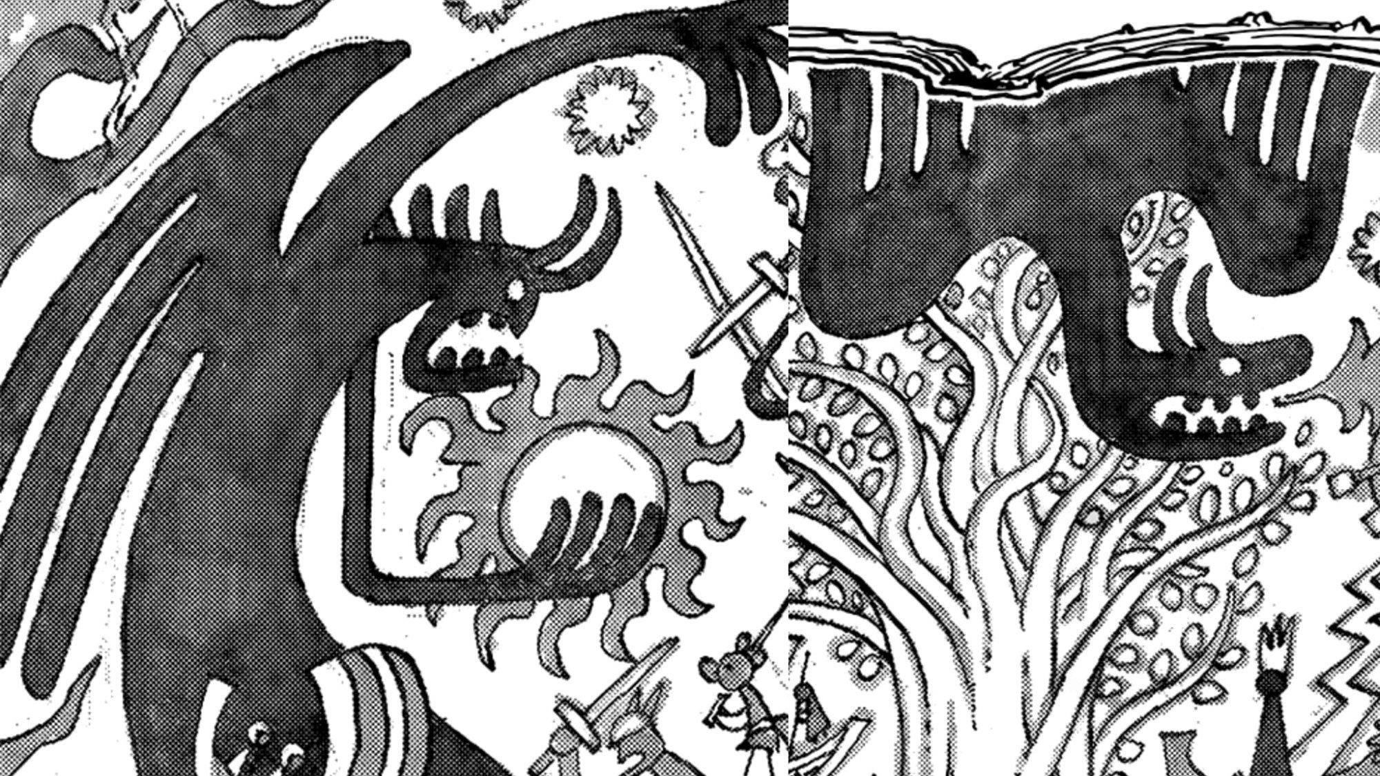 Imu in the Elbaf mural Imu in the Elbaf mural from One Piece