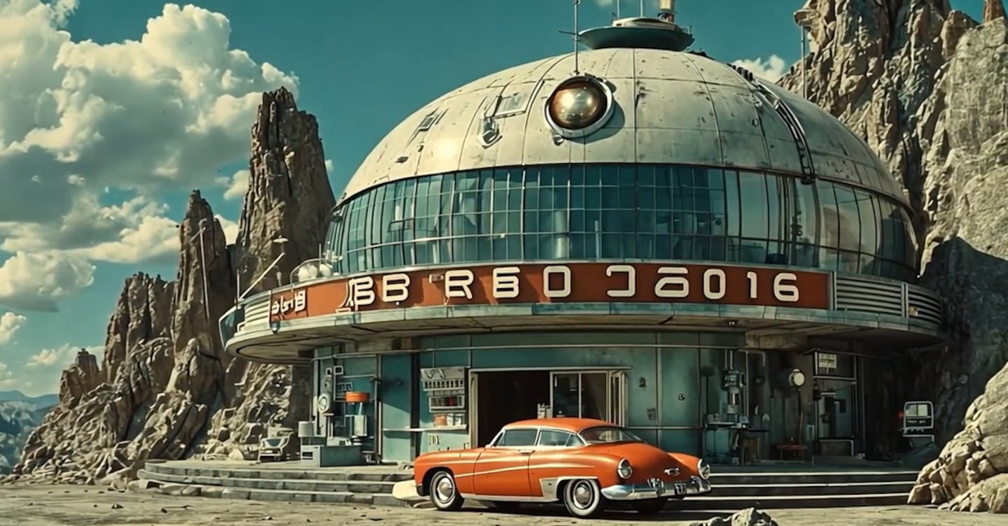 Capsule Corporation AI Reimagining the Z Fighters in Dragon Ball live-action from the 1950s - Image 1.